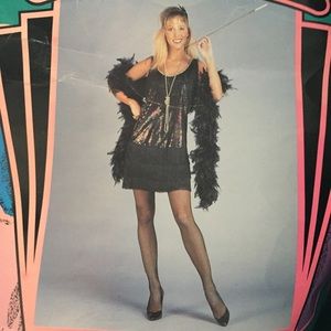 Multi Sequin Flapper Halloween Costume